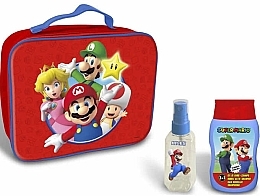 Set - Lorenay Super Mario (bubble bath-shampoo/200ml + b/spray/90ml + bag) — photo N1