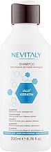 Fragrances, Perfumes, Cosmetics Keratin & Hyaluronic Acid Shampoo for Damaged Hair - Nevitaly Ialo3 Keratin Shampoo