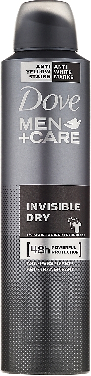 Men Deodorant "Extra Protection and Care without White Marks" - Dove  — photo N1
