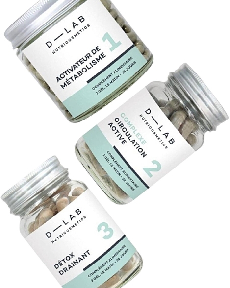 2 Months Body Firming Set - D-Lab NutriCosmetics Body-Firming Program (caps/6x56pcs) — photo N1