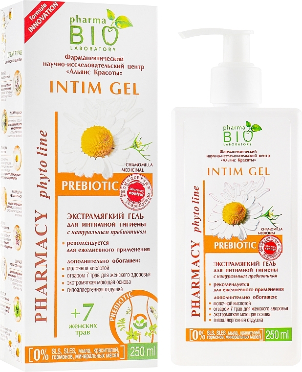 Extra-Mild Intimate Wash Gel - Pharma Bio Laboratory Intim Gel — photo N22