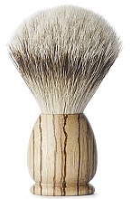 Shaving Brush, large - Acca Kappa Apollo Zebrawood Shaving Brush — photo N1