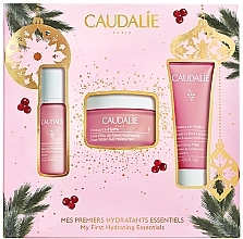 Fragrances, Perfumes, Cosmetics Set - Caudalie My First Hydrating Essentials (mask/15ml + ser/10ml + gel/50ml)