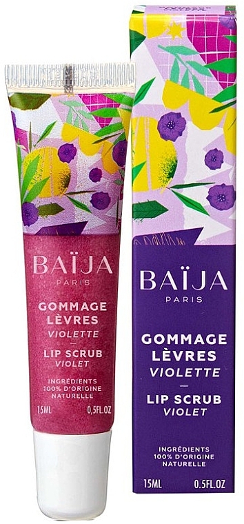 Violet Lip Scrub - Baija Lip Scrub Violet — photo N1