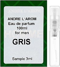 Andre L`Arom Eau De Parfum "Gris" - Perfume (sample) — photo N1