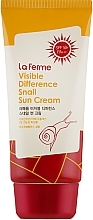 Snail Extract Sunscreen SPF50+ - Farmstay Visible Difference Snail Sun Cream — photo N12