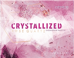 Fragrances, Perfumes, Cosmetics Eyeshadow Palette - Catrice Crystallized Rose Quartz Eyeshadow Palette