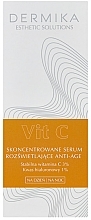 Brightening Face Serum - Dermika Esthetic Solutions Vit C Serum — photo N8