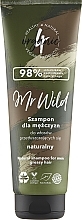 Fragrances, Perfumes, Cosmetics Men Shampoo for Greasy Hair - 4Organic Mr Wild Shampoo For Men For Greasy Hair