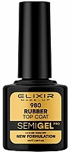 Fragrances, Perfumes, Cosmetics Top Coat - Elixir Semi Gel Rubber Top Coat