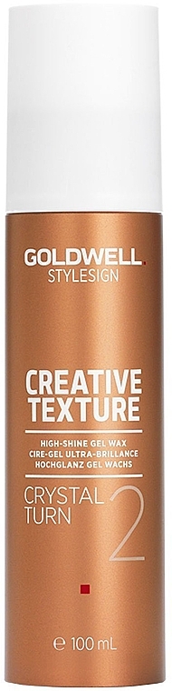 Crystal Shine Gel-Wax - Goldwell Style Sign Creative Texture Crystal Turn High-Shine Gel Wax — photo N12