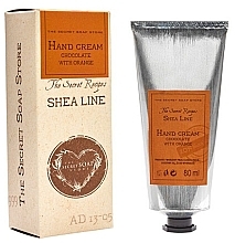 Chocolate & Orange Hand Cream - Soap & Friends Shea Line Hand Cream Chocolate With Orange — photo N1
