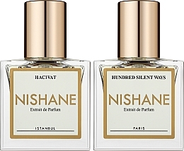 Nishane Hacivat & Hundred Silent Ways - Set (parfum/2*15ml) — photo N10