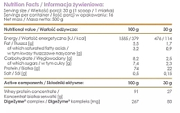 Digestive Enzyme Protein 'Coffee with Biscuits' - AllNutrition AllDeynn WheyRose Coffee With Cookies — photo N2