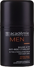 Active Stimulating After Shave Cream Balm - Academie Men Active Stimulating Balm for Deep Lines — photo N9