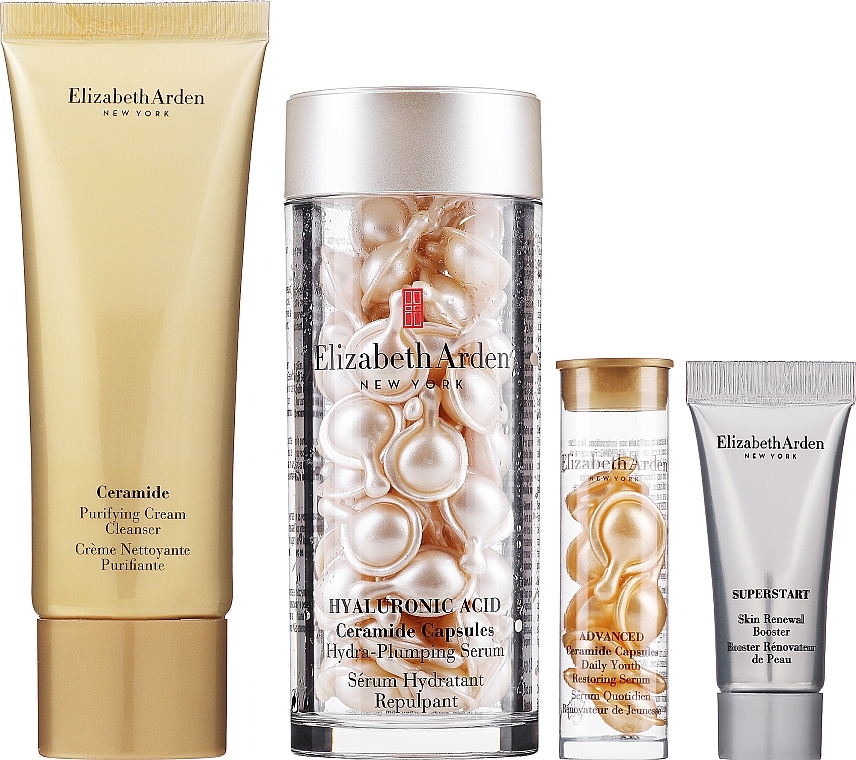 Set - Elizabeth Arden Hyaluronic Acid Ceramide Capsules Set — photo N2