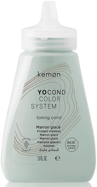 Cold Chestnut Color Conditioner - Kemon Yo Cond Color System — photo N1