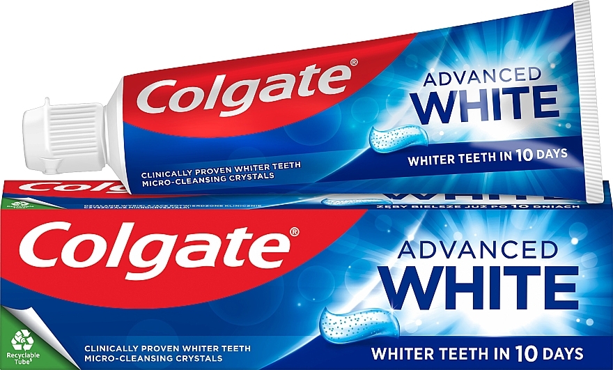 Toothpaste "Whiter Teeth in 14 Days" - Colgate Advanced White Whiter Teeth In 14 Days! — photo N3