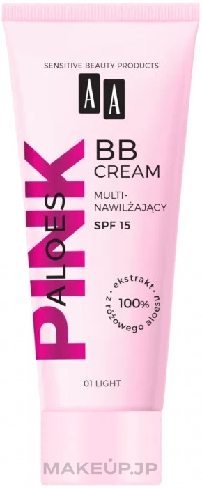 Multi-Moisturizing BB-Cream - AA Aloes Pink BB Cream SPF15 — photo 01 - Light