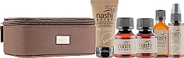 Travel Set - Nashi Argan All-In (shm/50ml + cond/50ml + oil/30ml + mask/40ml + mask/50ml) — photo N2