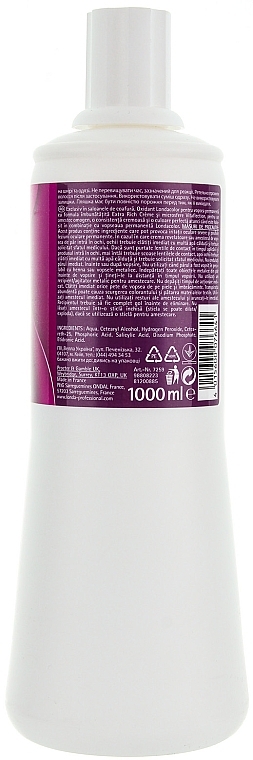 Oxidizing Emulsion 3% for Long-Lasting Cream Color - Londa Professional Londacolor Permanent Cream — photo N2