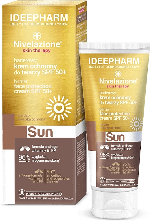 Facial Sun Cream - Farmona Nivelazione Sun Creme Facial SPF50 — photo N1