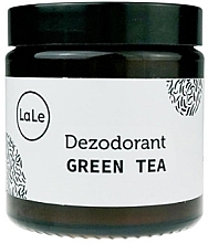 Green Tea Deodorant Cream, glass - La-Le Cream Deodorant — photo N7