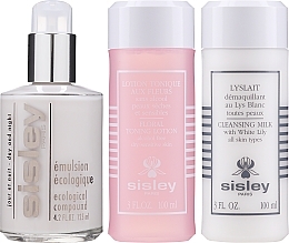 Set - Sisley I Love My Skin Care (emulsion/125ml + cl/milk/100ml + f/lot/100ml) — photo N2