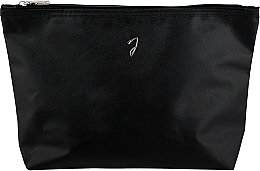 Black Makeup Bag, large - Janeke Black Pouch Large — photo N1