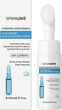 Face Cleansing Foam with Hyaluronic Acid - Sersanlove Hyaluronic Acid Cleansing Foam — photo N1