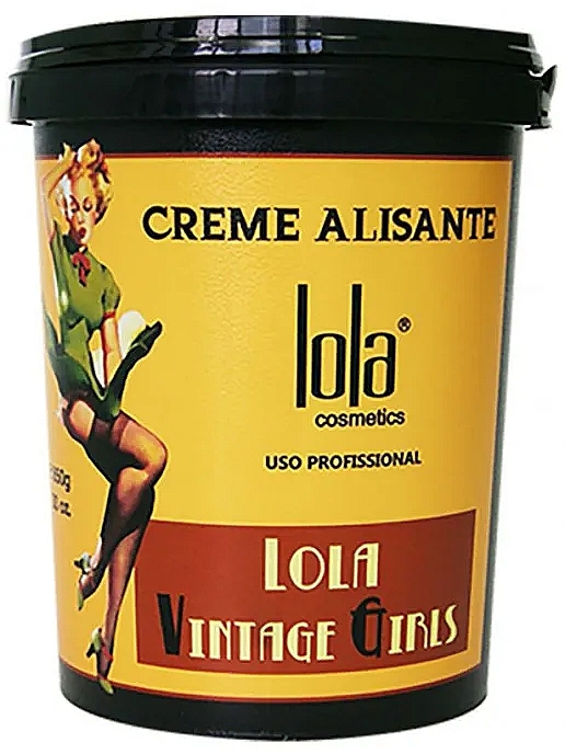 Hair Volume Reducing Smoothing Cream - Lola Cosmetics Vintage Girls Volume Reducer Cream — photo N2