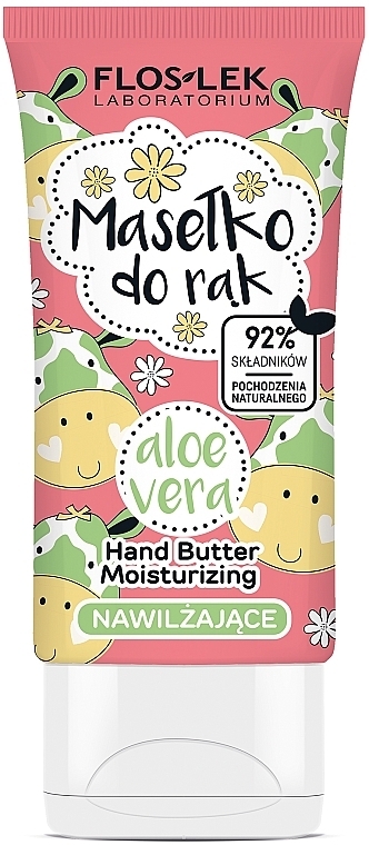 Moisturizing Hand Butter - Floslek Hand Butter Moisturizing Aloe Vera — photo N1