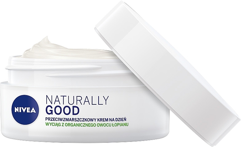 Anti-Wrinkle Day Cream - Nivea Naturally Good Anti Age Day Cream Organic Burdock Extract — photo N2