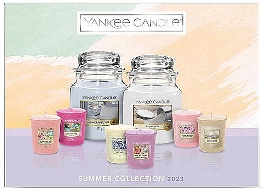 Set - Yankee Candle Summer Collection 2023 (candle/2x411g + candle/6x49g) — photo N2