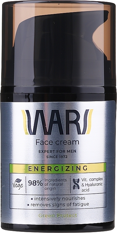 Vitamin & Mineral Complex Face Cream - Wars Expert For Men — photo N3