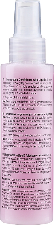 2-Phase Conditioner - Loton Two-Phase Conditioner Silk Regenerating Hair — photo N2