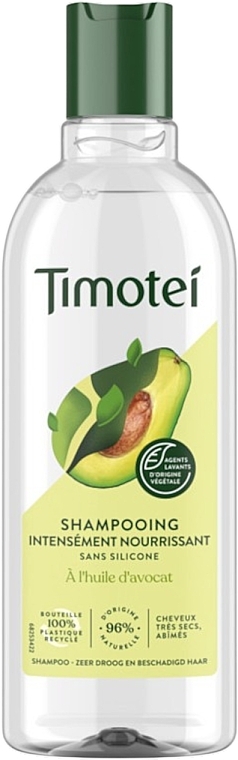 Intensive Nourishment Shampoo with Avocado Oil - Timotei — photo N1