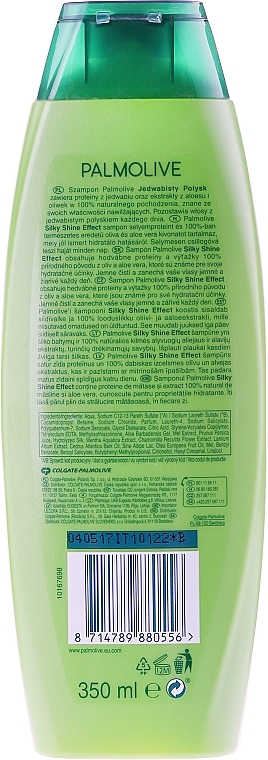 Hair Shampoo - Palmolive Naturals Silky Shine Effect Shampoo — photo N3