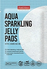 Fragrances, Perfumes, Cosmetics 洗顔用保湿ディスク - Purederm Aqua Sparkling Jelly Pad