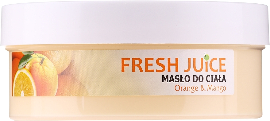 Body Cream Butter "Orange & Mango" with Amaranth Oil - Fresh Juice Orange & Mango — photo N17