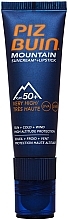 Fragrances, Perfumes, Cosmetics Sun Protection Lipstick Cream - Piz Buin Mountain Suncream + Lipstick SPF50