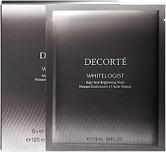 Fragrances, Perfumes, Cosmetics Brightening Face Mask - Cosme Decorte Whitelogist Brightening Mask