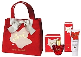 Fragrances, Perfumes, Cosmetics Lolita Lempicka Sweet - Set (edp/50 + b/lot/75ml + bag)