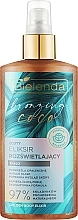 Fragrances, Perfumes, Cosmetics Golden Body Elixir - Bielenda Bronzing Coco Golden Body Elixir