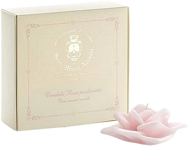 Scented Candle - Santa Maria Novella Pink Rose Scented Candle — photo N1