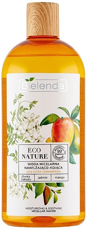 Micellar Water - Bielenda Eco Nature Moisturizing & Soothing Micellar Water — photo N6