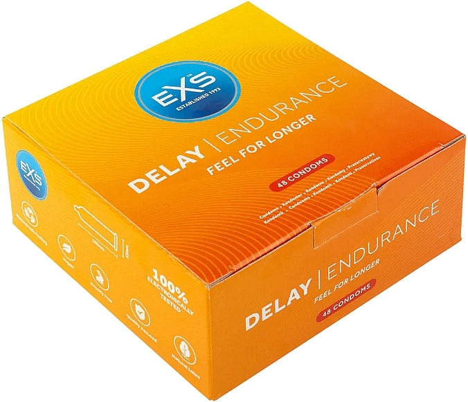 Condoms for Prolonged Pleasure - EXS Delay Condoms — photo N2