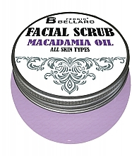 Fragrances, Perfumes, Cosmetics Macadamia Oil Face Scrub - Fergio Bellaro Facial Scrub