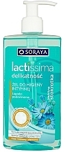 Fragrances, Perfumes, Cosmetics Intimate Wash Gel "Delicate" - Soraya Higiena Intymna Lactissima Gel For Intimate Hygiene