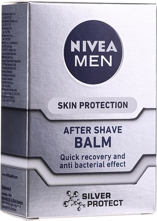 Antibacterial After Shave Balm "Silver Protection" - NIVEA MEN Silver Protect After Shave Balm  — photo N6